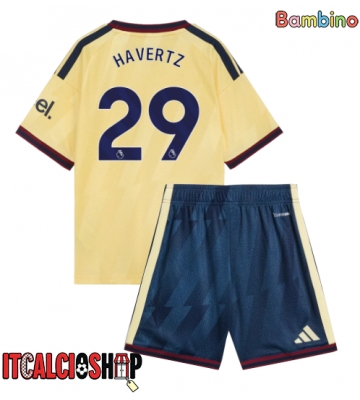 Arsenal Kai Havertz #29 Terza Maglia Bambino 2026-27 Manica Corta (+ Pantaloni corti)